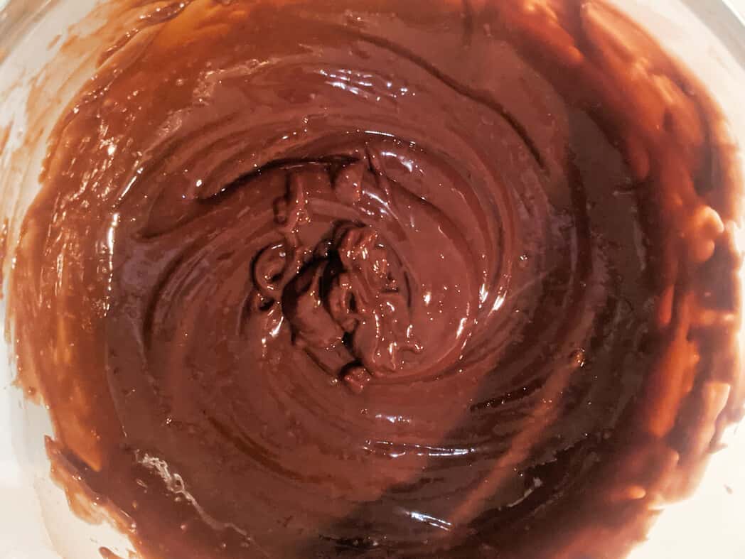 melted chocolate