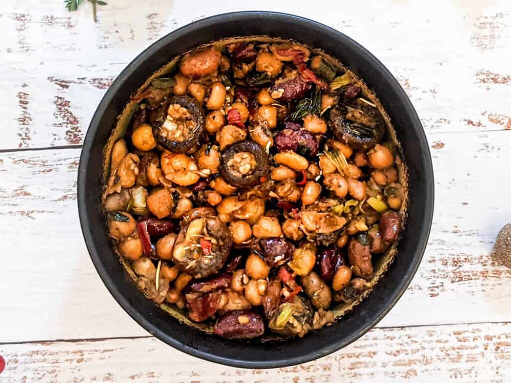 vegan appetizer bowl