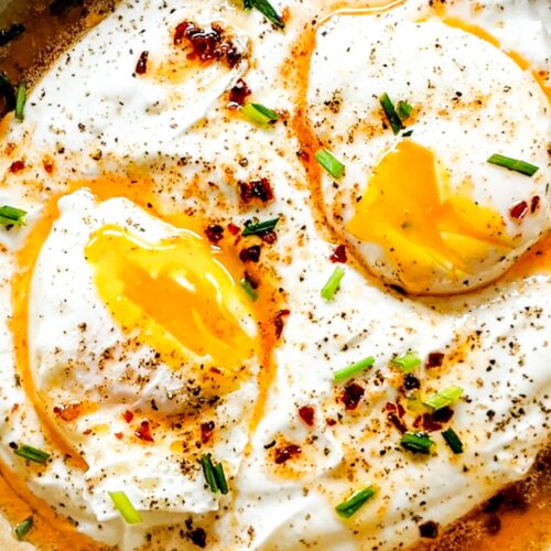 turkish poached eggs