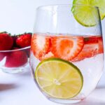 Strawberry Lime Infused Water