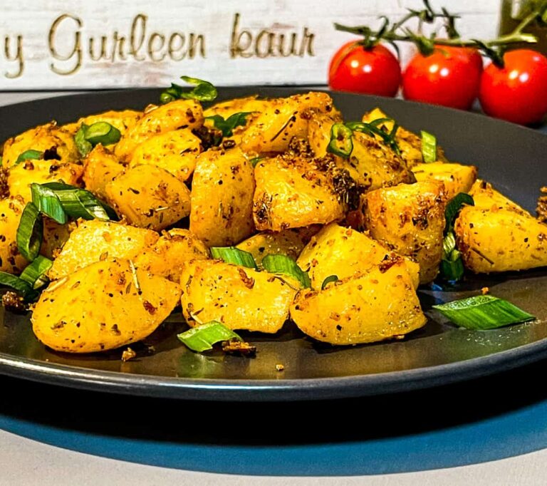 How to make crispy Oven Roasted Potatoes Herbs N Garlic