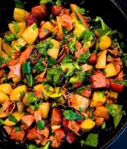 chorizo hash recipe