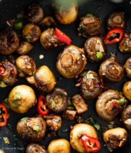 garlic mushrooms