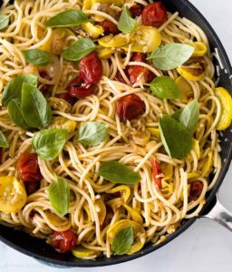 summer squash pasta