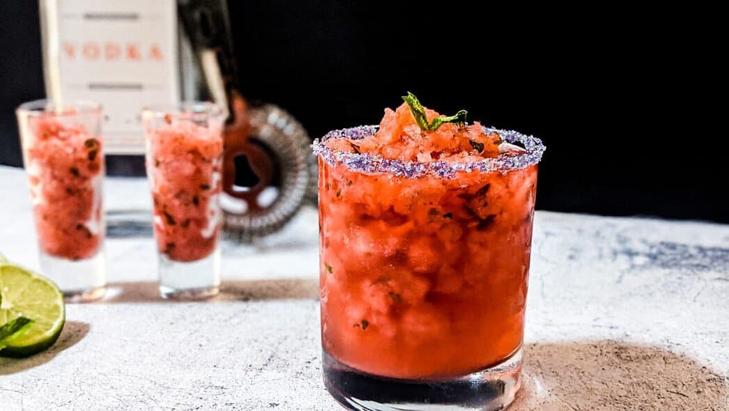 strawberry vodka cocktail