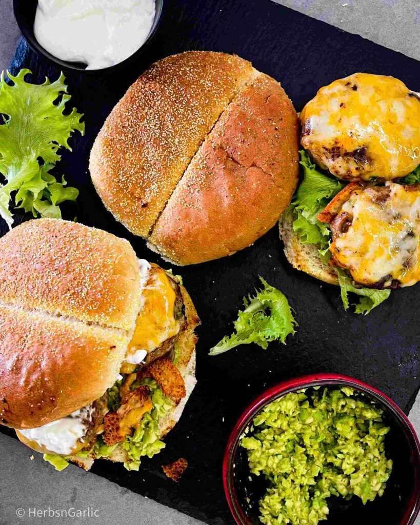 Cheddar Jalapeno Chicken Burger