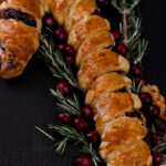 Cranberry brie candy cane