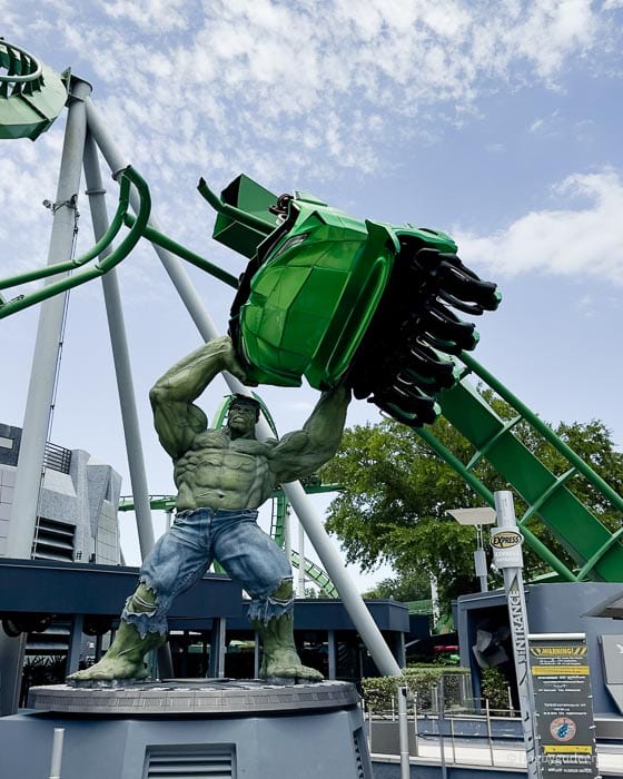 Incredible Hulk Roller Coaster