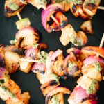 Tandoori aloo Skewers