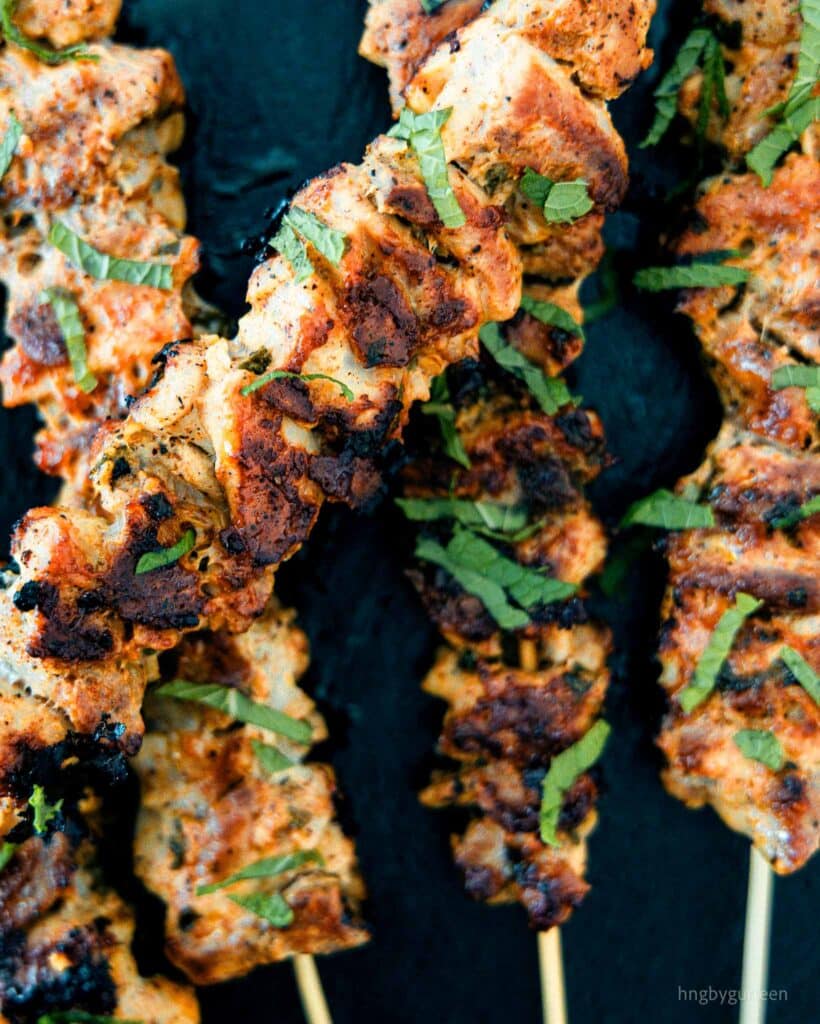 Tequila Lime Chicken Skewers