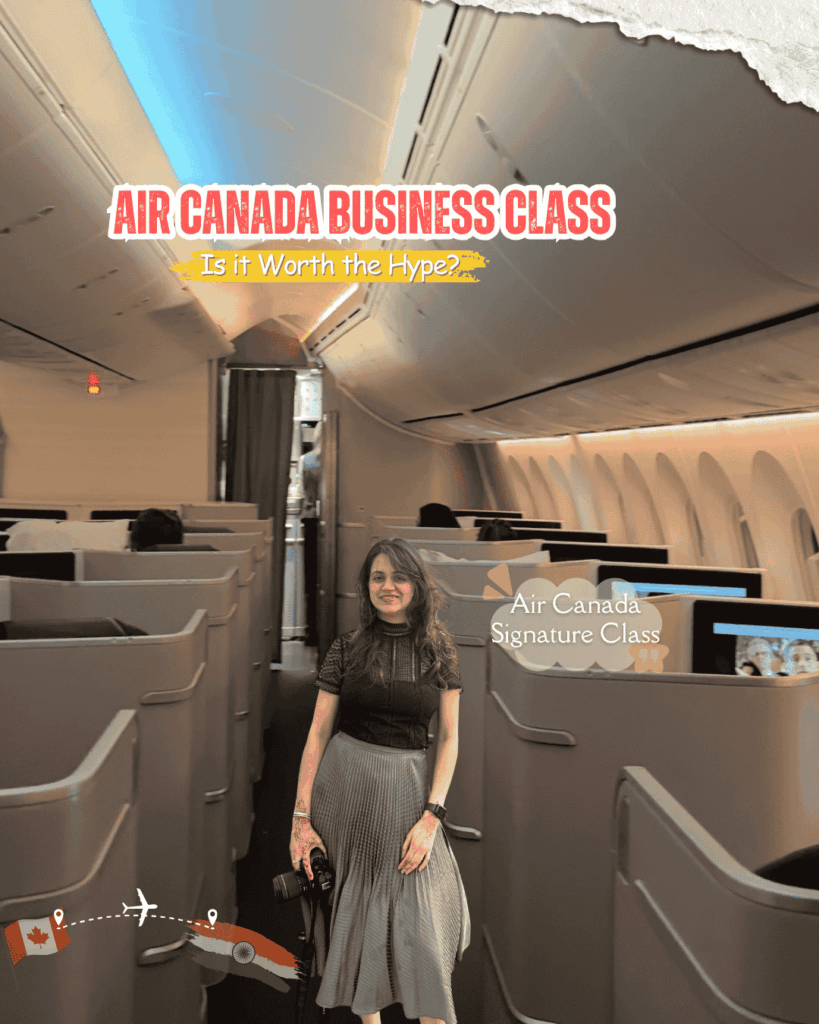 Air canada Signature Business Class hngbygurleen